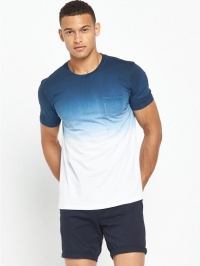 Neck Ombre T-Shirt