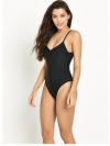 High Leg Swimsuit - Black